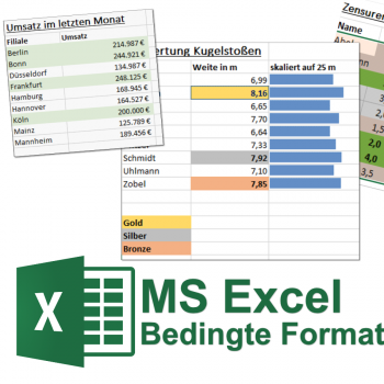 Excel Bedingte Formatierung Symbolbild
